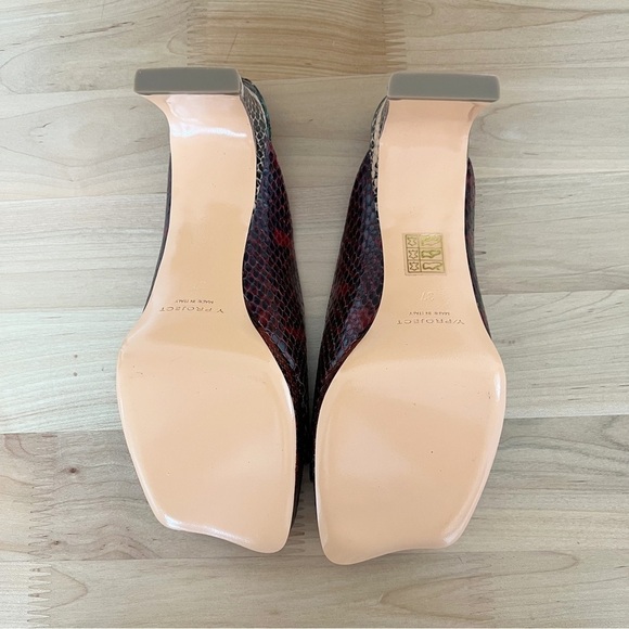 NWB Y/Project Open Toe Mules - Picture 9 of 11